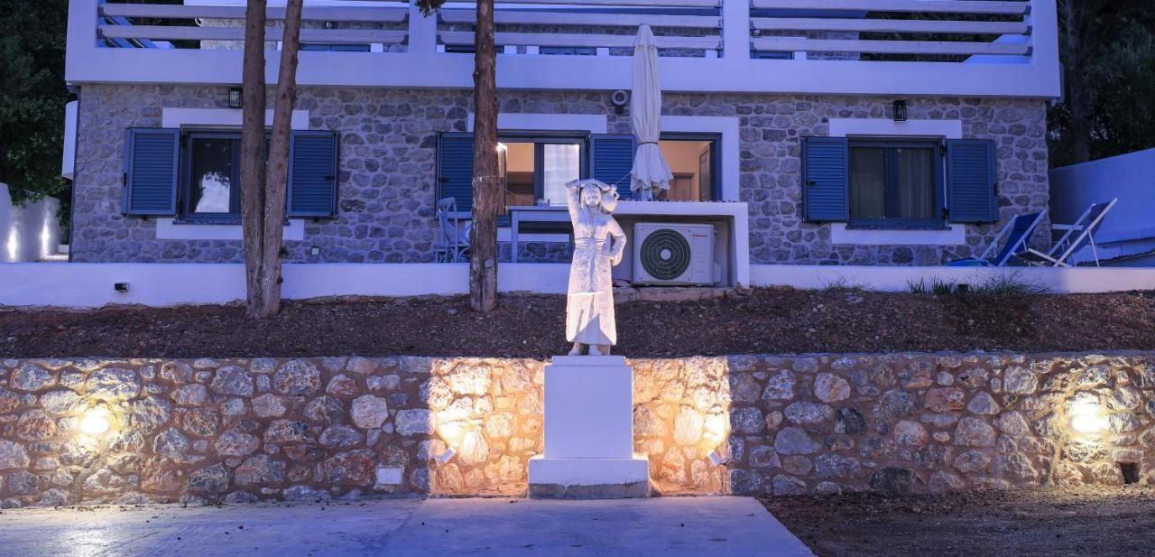 Marialenas House - Stone House At Myrties Beach Kalymnos المظهر الخارجي الصورة